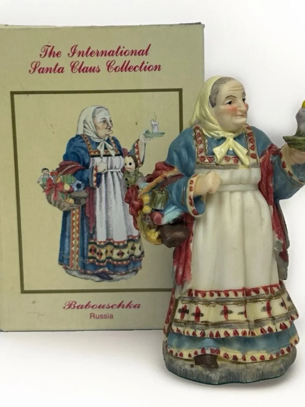 13 Vintage Collectible - The International Santa Claus Collection Figurines
